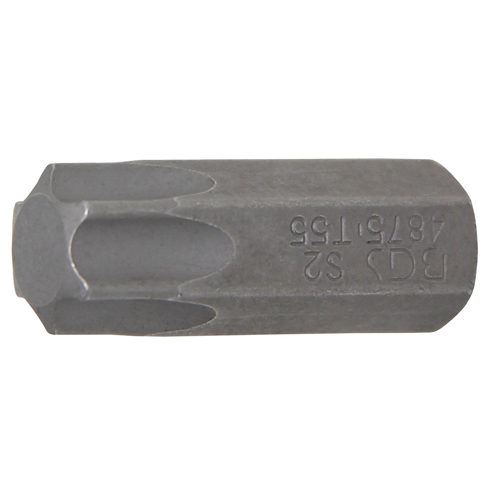 BGS Bit Antrieb Außensechskant 10 mm (3/8") T-Profil (für Torx) T55 - 4875