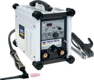 TIG-Schweißanlage PROTIG 200 DC HF m.Zub.5-200 A gasg.GYS