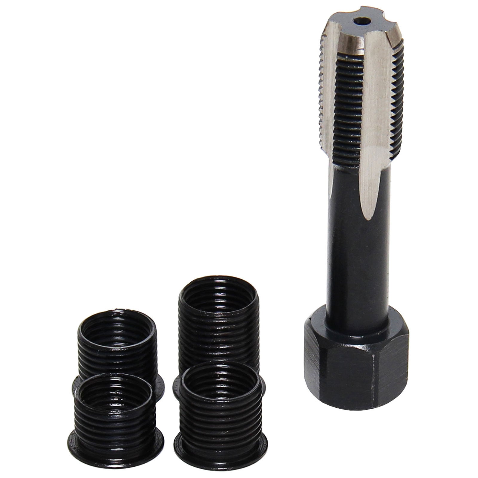 BGS Reparatursatz für Zündkerzengewinde M12 x 1,25 mm 5tlg. - 166