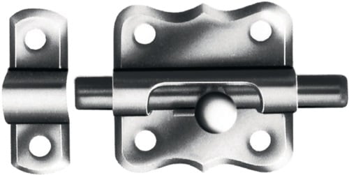 VORMANN Grendelriegel L.35 mm B.35 mm Stahl blau verzinkt - 000225035Z