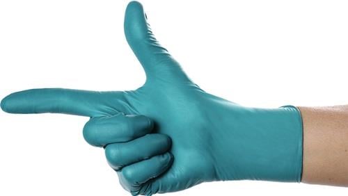 AMPri 100x Einweghandschuhe SolidSafety ChemN Special Gr. XL grün - 81303-4