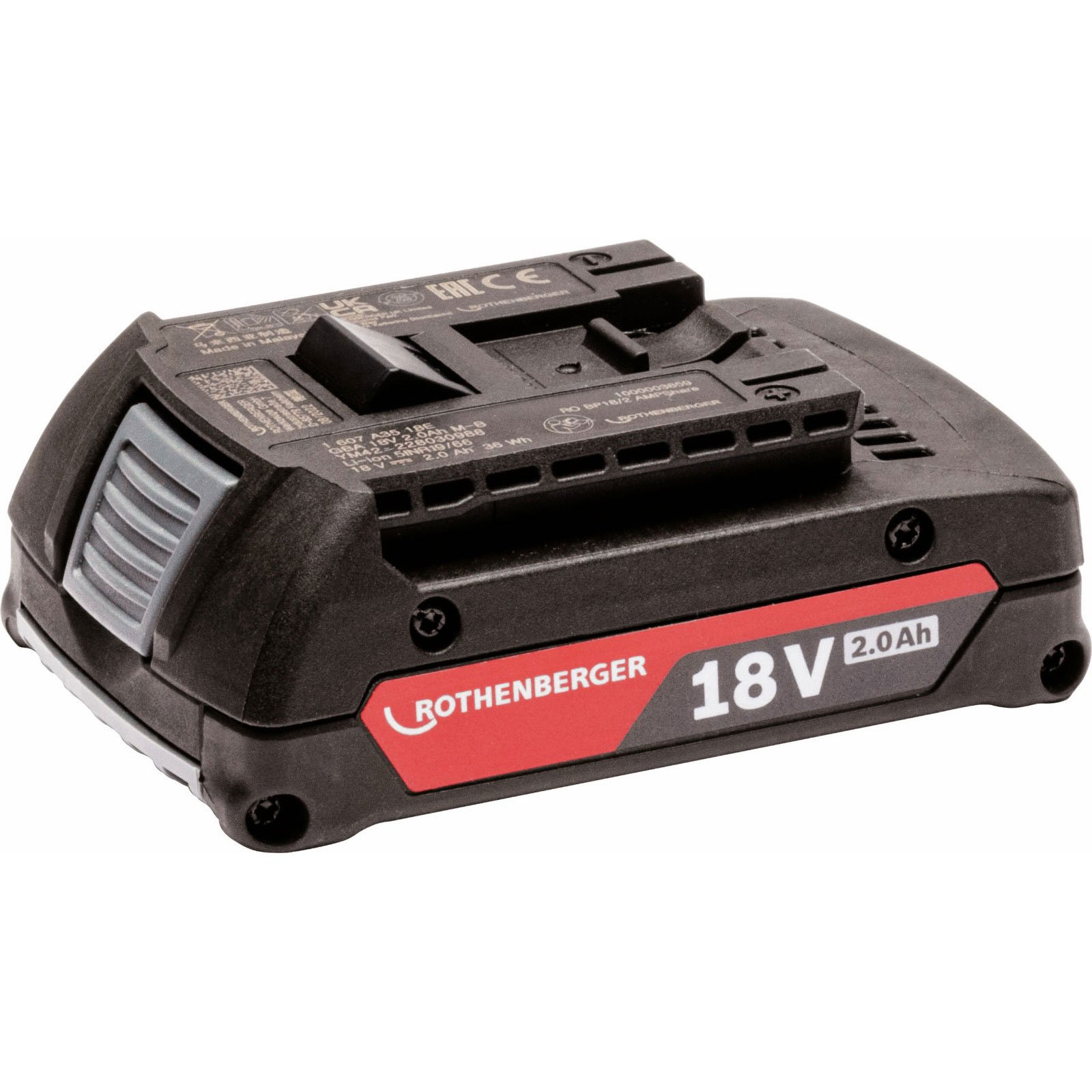 ROTHENBERGER RO BP18/2 Akku, AMPS, EU, Grundgerät - 1000003859 ROTHENBERGER RO BP18/2 Akku, AMPS, EU, Grundgerät - 1000003859