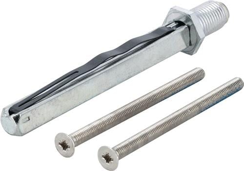 HOPPE Bef-set.Sertos FS-K/G 65-70mm M5x75 4-KT.9x90mm - 11523657