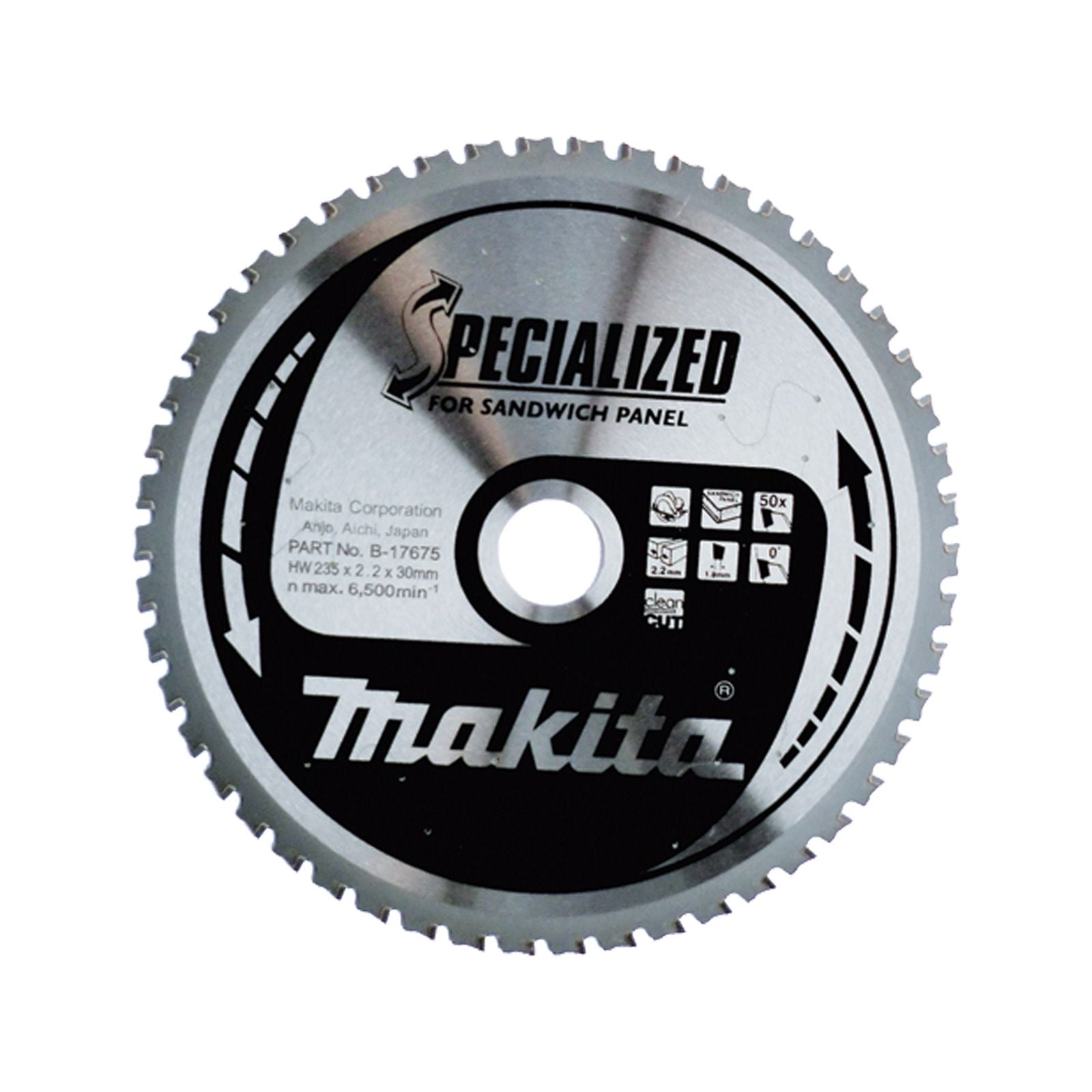 Makita SPECIALIZED Sägeblätter 355x30x80Z - B-33607
