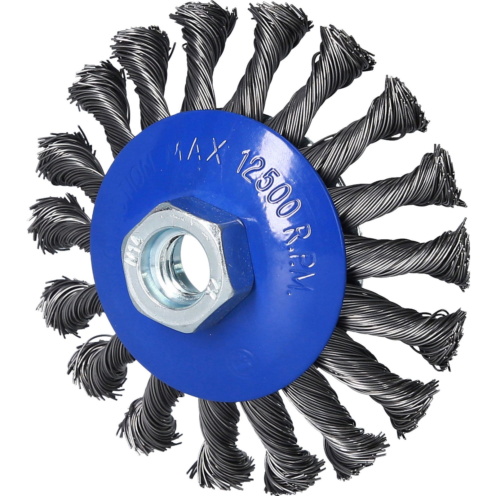 BRILLIANT TOOLS Kegelbürste Ø 100 mm mit M14 x 2,0 mm Aufnahme - BT103101