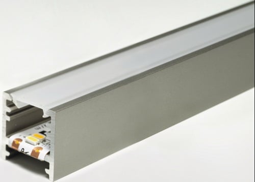 L&S LED Leuchtenprofil Bali Bali Aufbau Alu.EV1 - 1706839