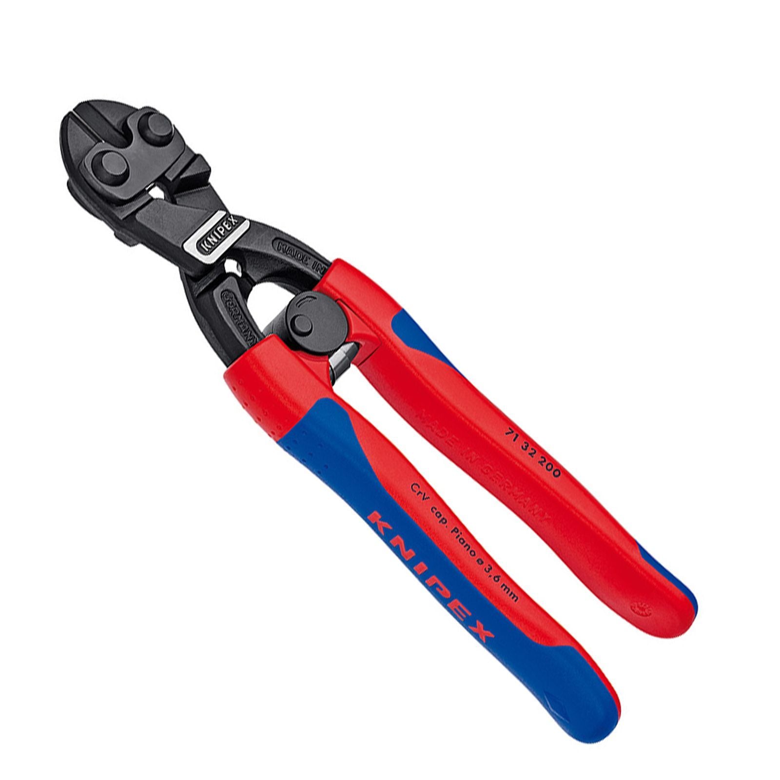Knipex Kompakt-Bolzenschneider 200 mm - 7132200