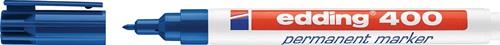 edding Permanentmarker 400 blau Strichbreite 1 mm - 4-400003