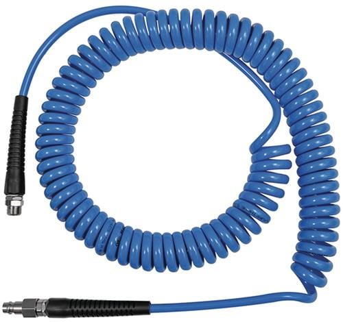 Riegler Spiralschlauch Verschraubung Knickschutz PU G 3/8 Ø 12 x 8 Länge 6 m - 158165