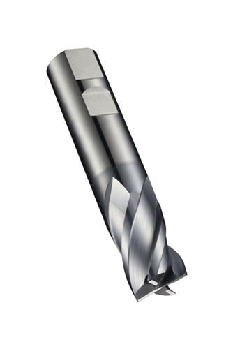 Schaftfräser S804HB DIN 6527K D.25mm Gesamt-L.121mm Schneiden-L.32mm HM AlCrN