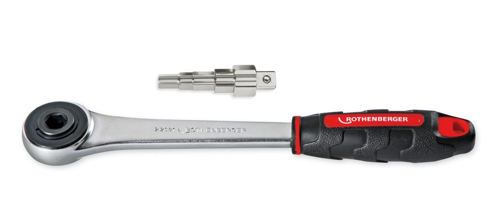 ROTHENBERGER Uni-Stufenschlüssel-Set mit Ratsche, 3/8-1" - 73297
