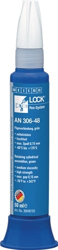 WEICON Fügeverbindung WEICONLOCK AN 306-48 550 nt mPa.s grün 50ml Pen - 30648150