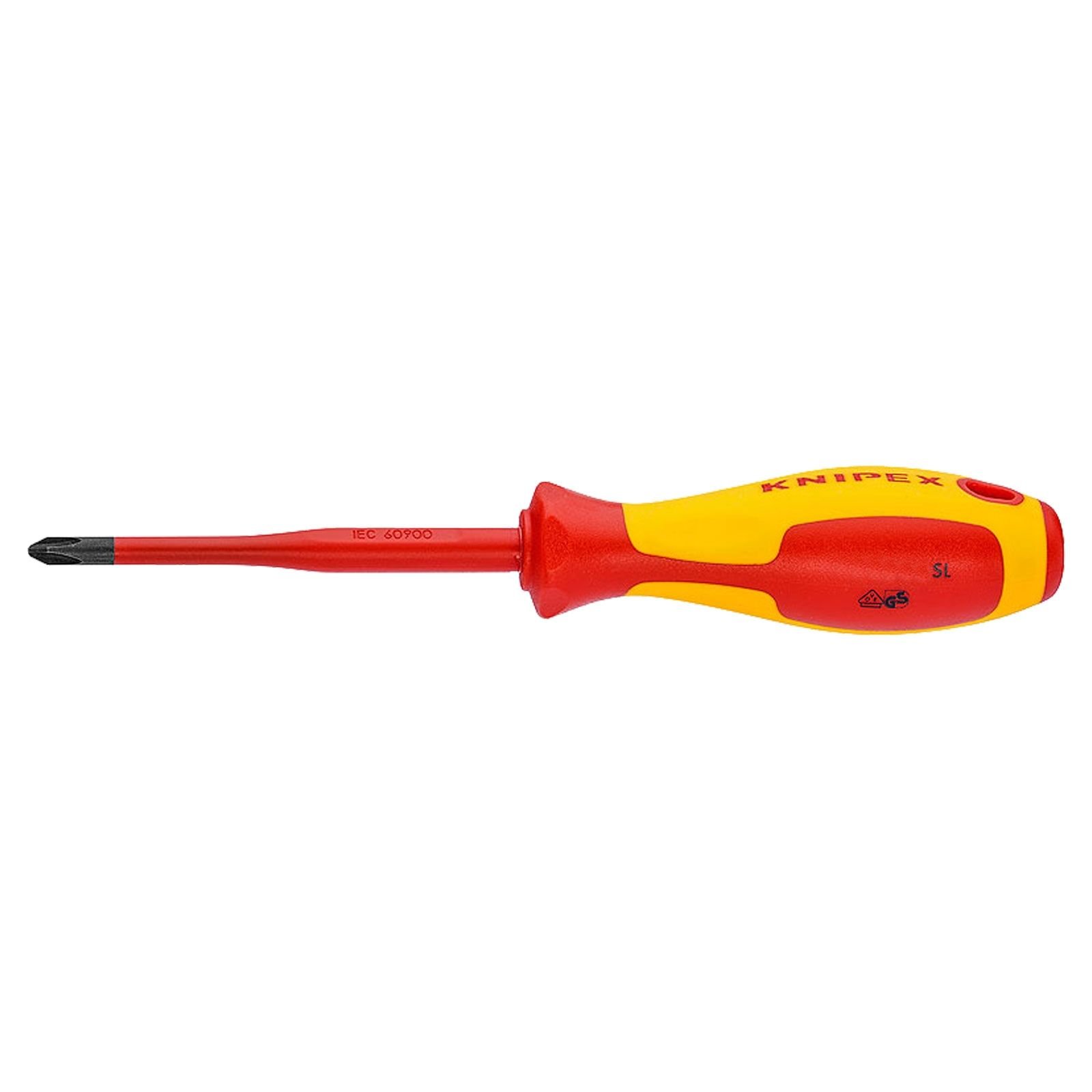 Knipex 1x Schraubendreher Pozidriv® (Slim) für Kreuzschlitzschrauben -  982502SL Knipex 1x Schraubendreher Pozidriv® (Slim) für Kreuzschlitzschrauben -  982502SL
