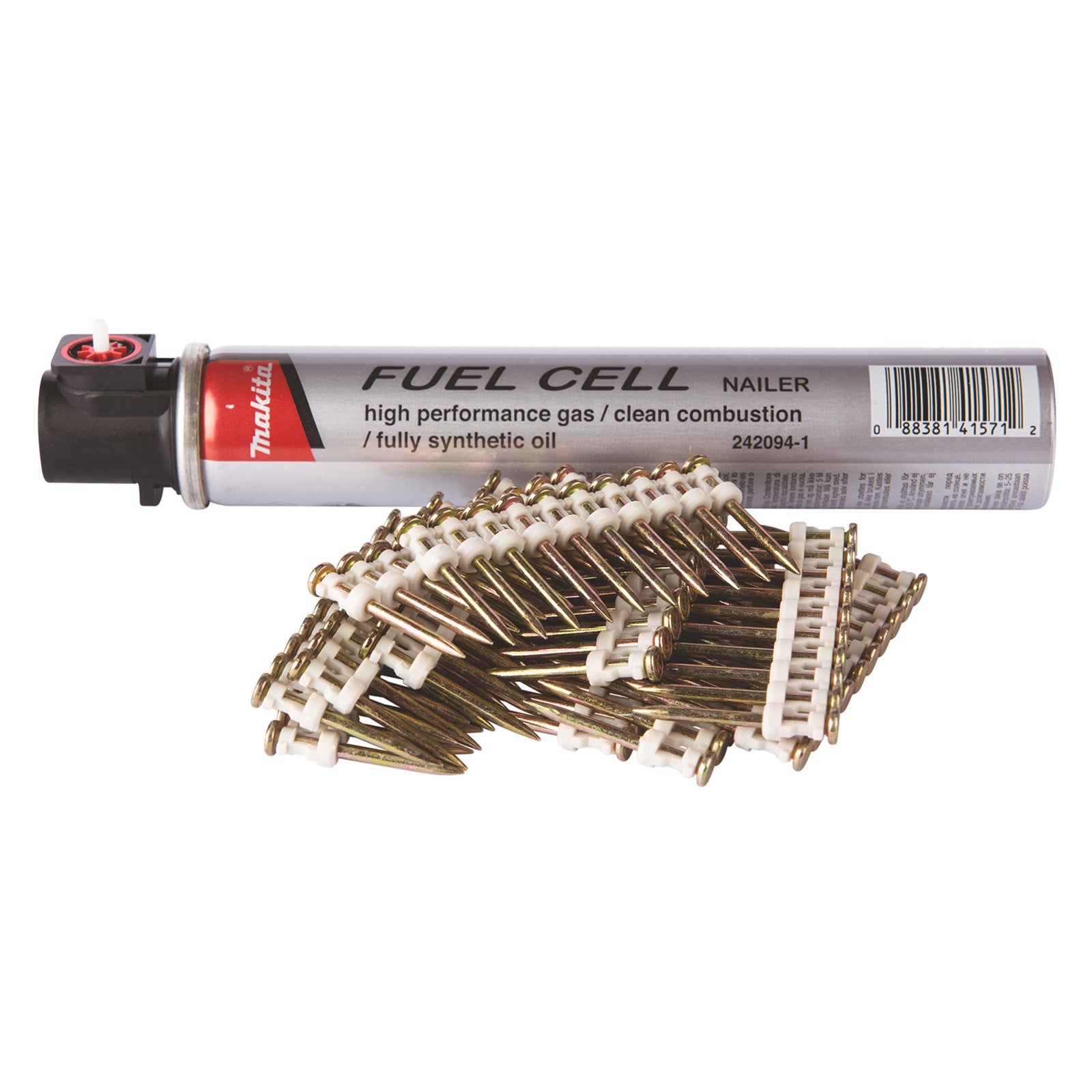 Makita Betonnagel 2,6x35 mm C6 + Gas - 196293-6