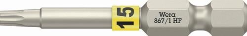 Bit 867 TORX® HF 1/4 Zoll TX 15 L.50mm m.Farbleitsystem WERA