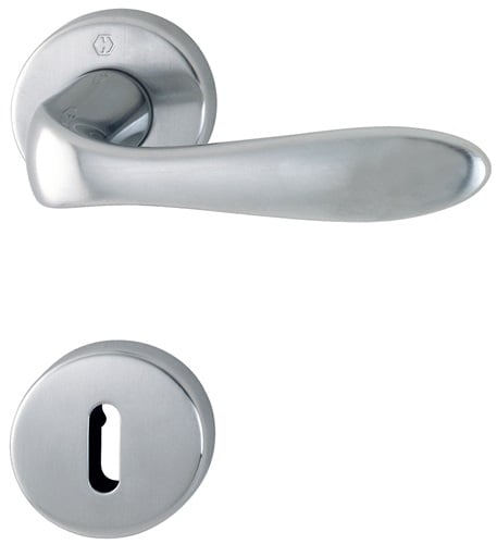 HOPPE Rosettengrt.Genova M1535/19KV/19KVS MS F45-R rd.OB DIN L/R D/D - 2711607