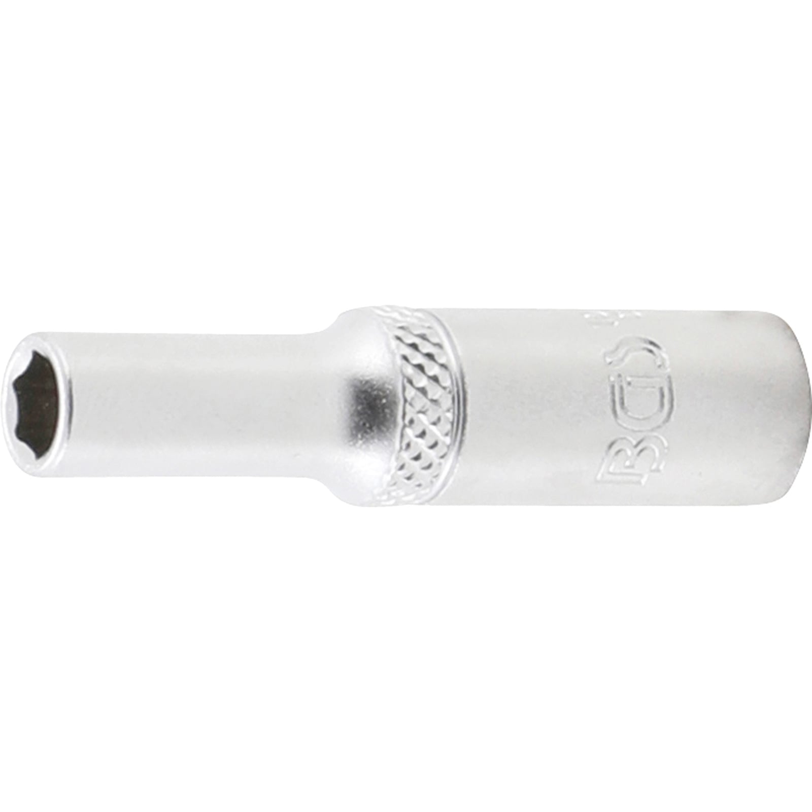 BGS Steckschlüssel-Einsatz Sechskant tief Antrieb Innenvierkant 6,3 mm (1/4") SW 5,5 mm - 10503