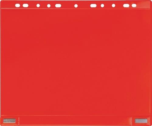 TARIFOLD Magnetische Sichttasche B265xH315mm rot f.Format DIN A4 - 181123