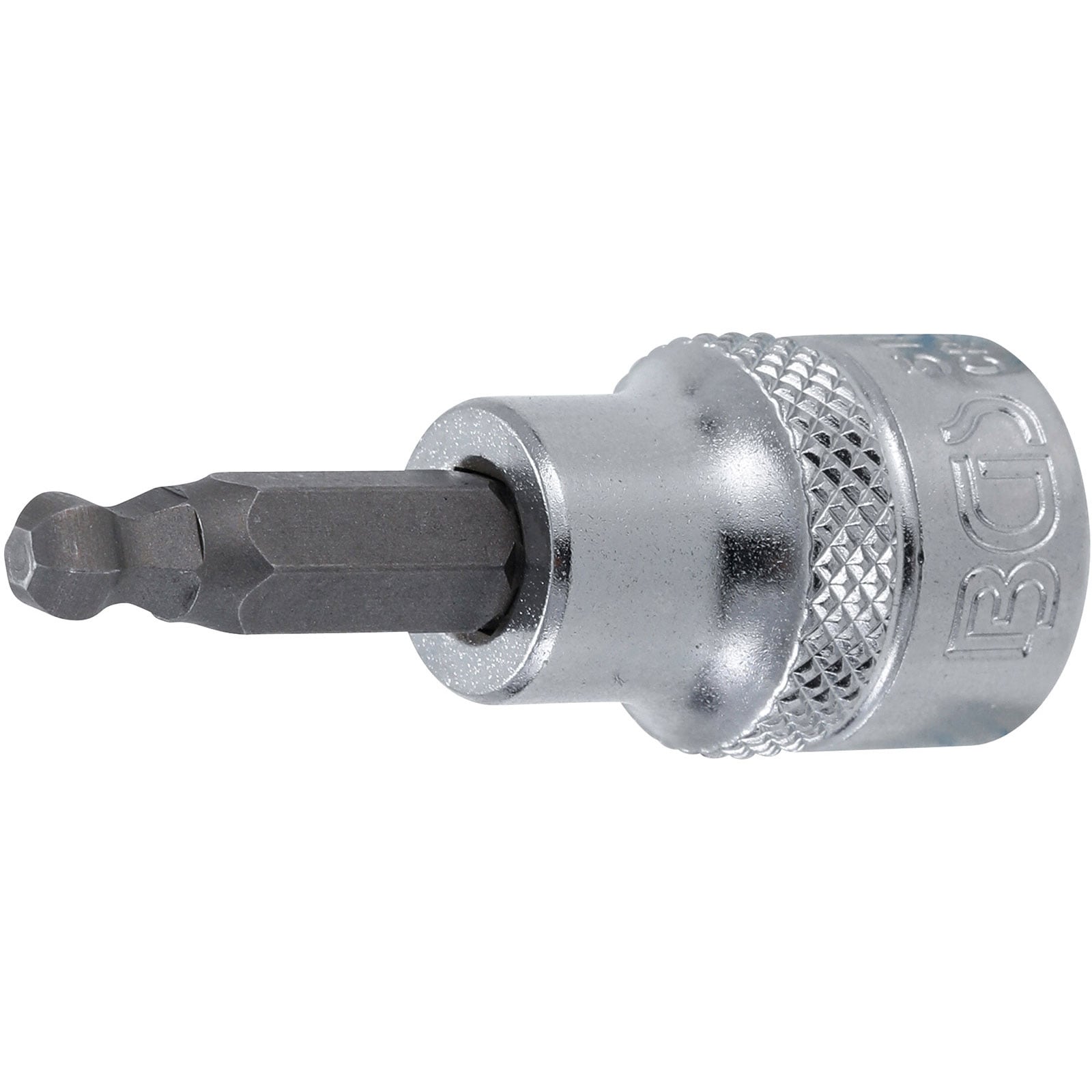 BGS Bit-Einsatz Antrieb Innenvierkant 10 mm (3/8") Innensechskant mit Kugelkopf 5 mm - 5112