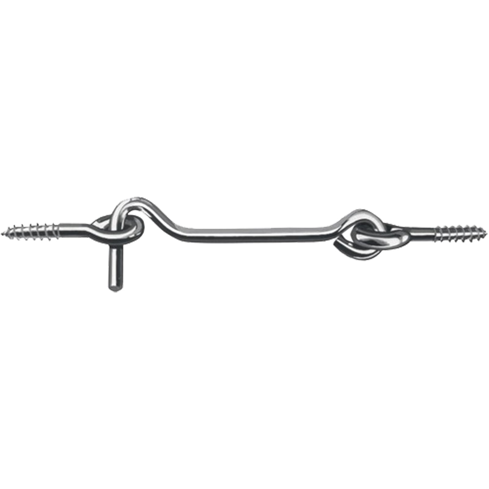 VORMANN Sturmhaken L.120 mm Stahl blau verzinkt mit Öse zum Einschrauben - 000082120Z