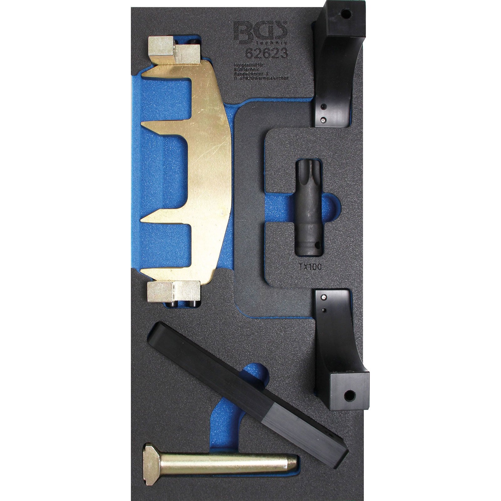 BGS Werkstattwageneinlage 1/3: Motor-Einstellwerkzeug-Satz für Mercedes-Benz M271 - 62623