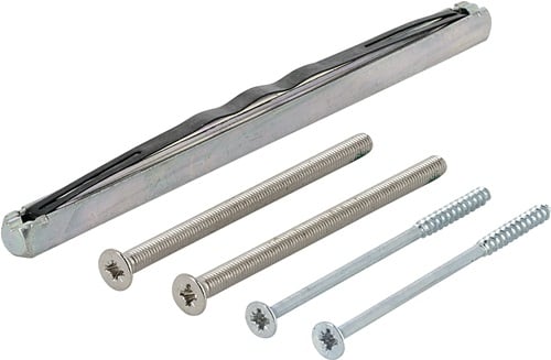 HOPPE Bef-set.Sertos G/G 65-70mm M5x80+4,0x75 4-KT.8x145mm - 11509545