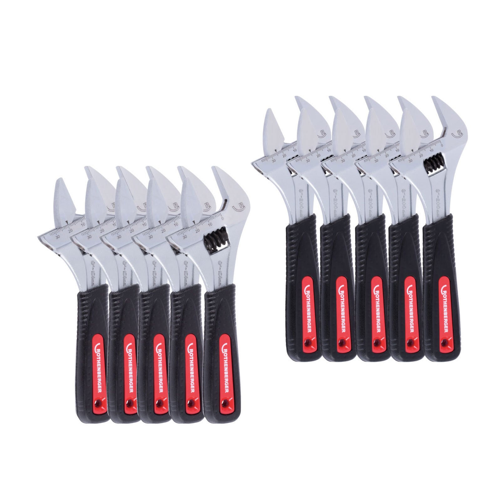 ROTHENBERGER Rollgabelschlüssel 6+8" Display (5+5)  - 1500001736