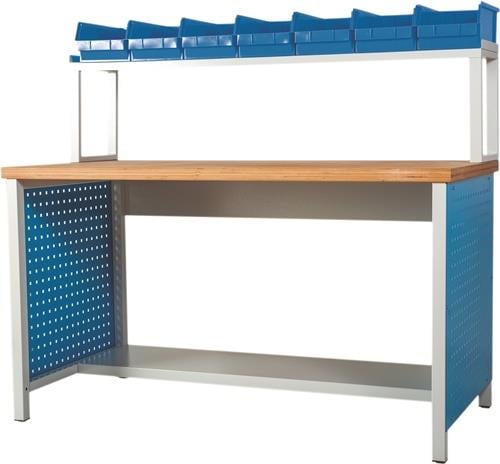 Rahmenaufsatz f.Werkbank H 360xB 1500xT 300mm lichtgrau BEDRUNKA+HIRTH