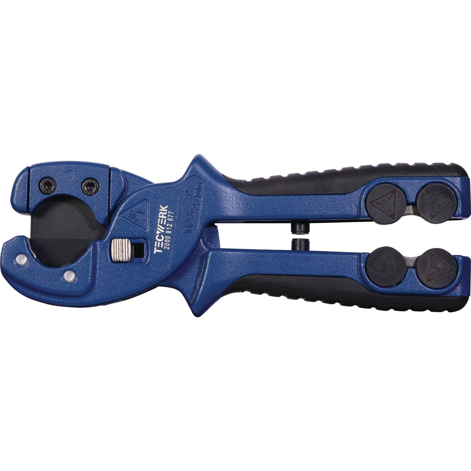 Verbundrohrschere f.Rohre 26mm Magnesium-Druckguss TECWERK