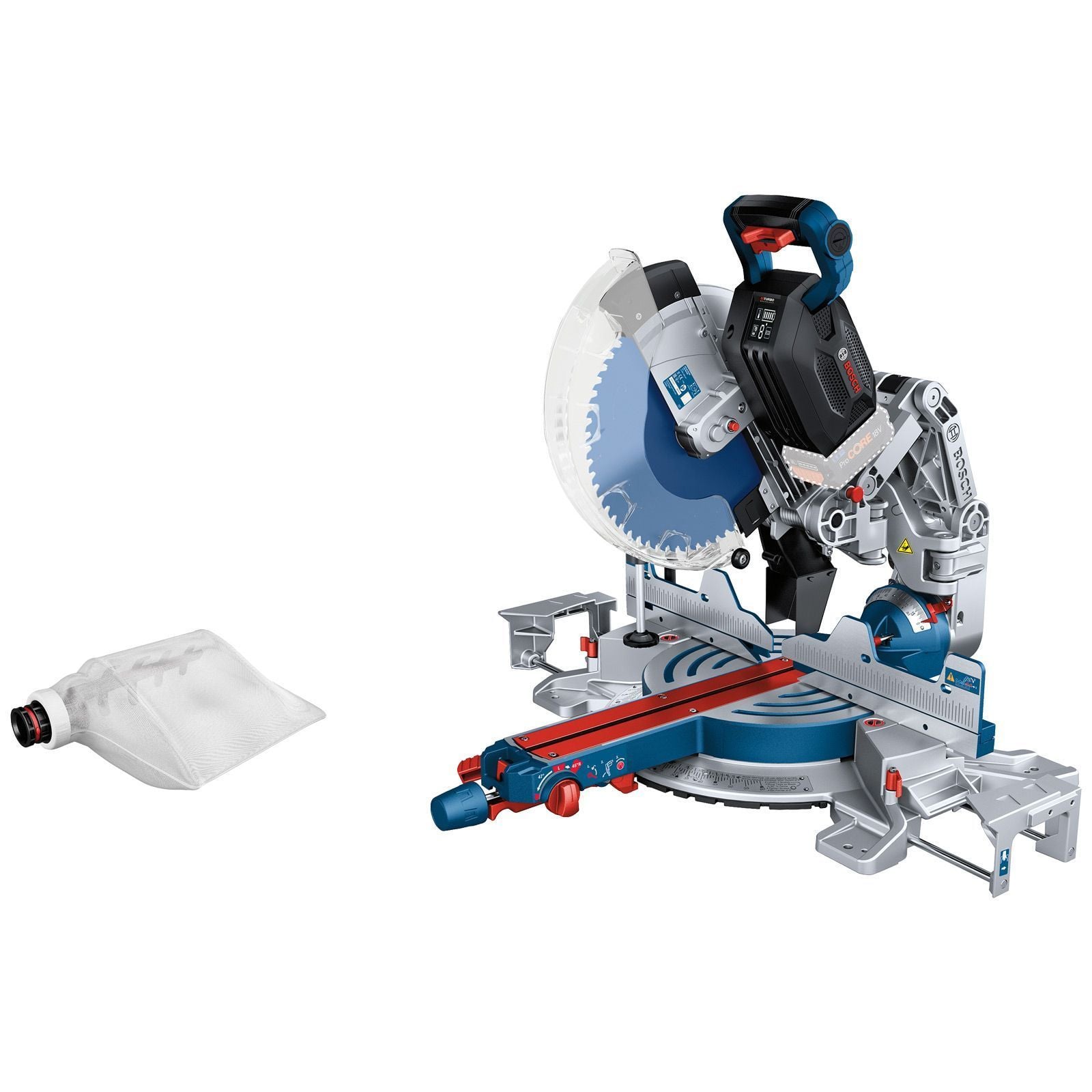 Bosch Akku-Kapp- und Gehrungssäge GCM 18V-305 GDC BITURBO Solo - 0601B43000