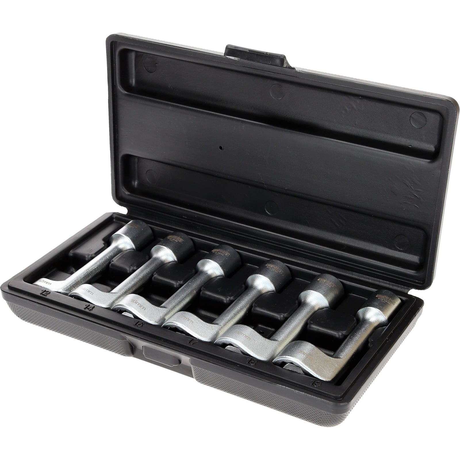 KS TOOLS 1/2" Offener Ring-Steckschlüssel-Satz 6tlg. - 913.1210