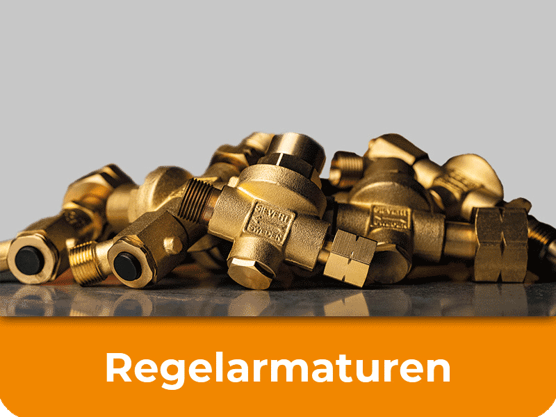 Sievert Regelarmaturen aus Messing für Gasregulierung und Sicherheitsanwendungen