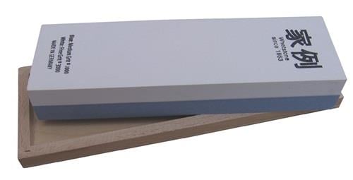 Friedrich Müller Abziehstein L 200 x B 60 x H 30 mm 1.000 / 3.000 im Holzkasten - 843408