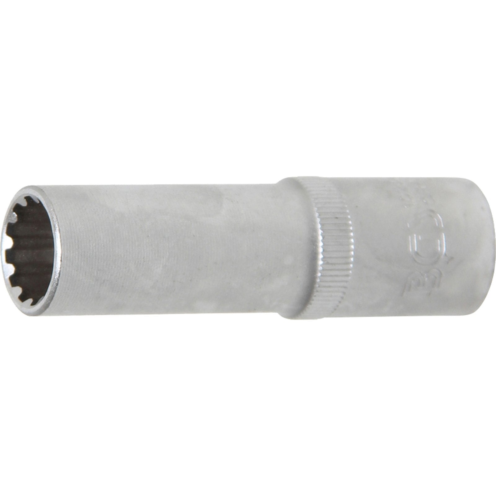 BGS Steckschlüssel-Einsatz Gear Lock tief Antrieb Innenvierkant 12,5 mm (1/2") SW 14 mm - 10254