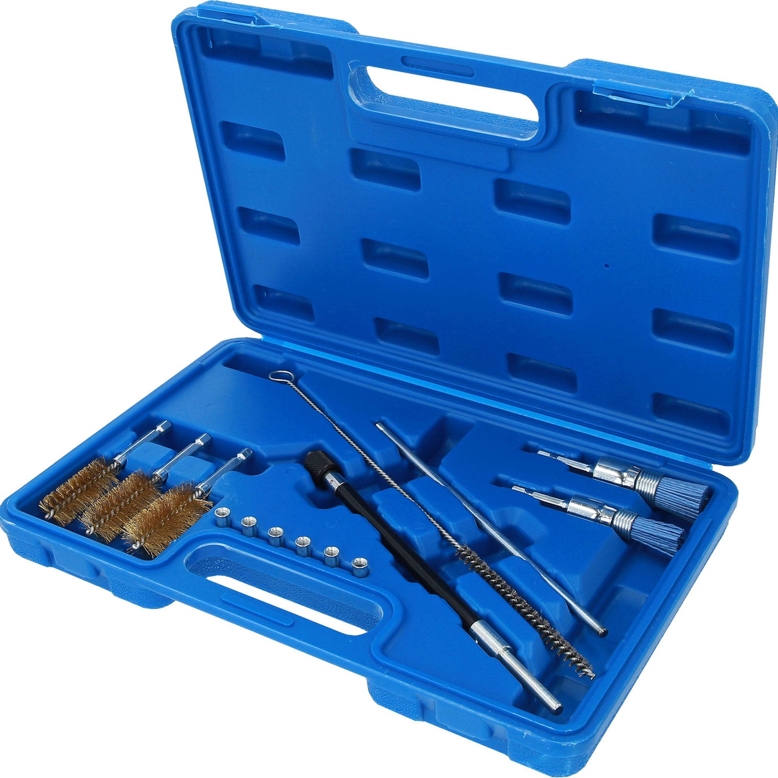 BRILLIANT TOOLS Injektorsitz- und Schacht-Reinigungs-Satz 14tlg. - BT551380