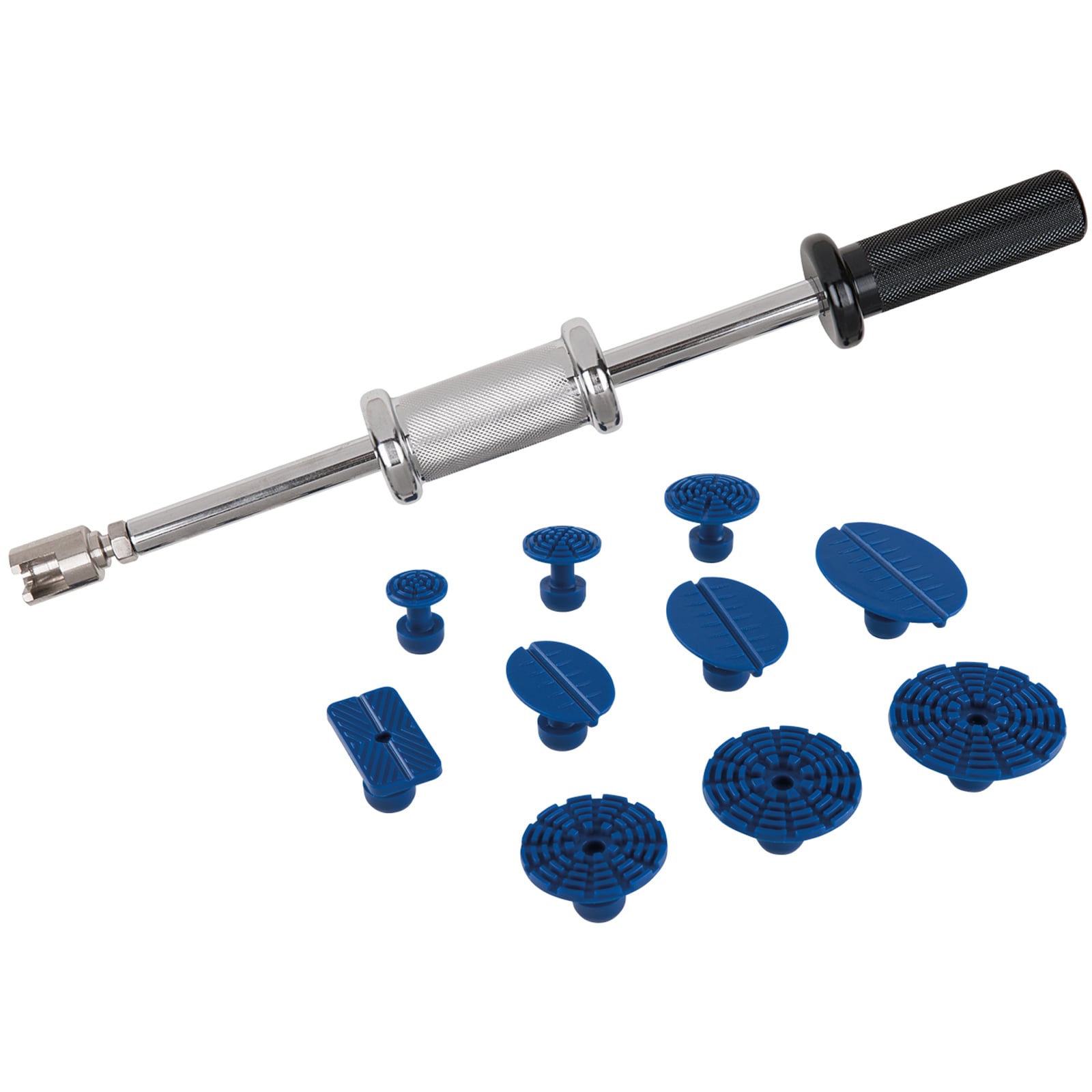 KS TOOLS Profi-Ausbeul-Gleithammer-Satz 11tlg. - 140.2510