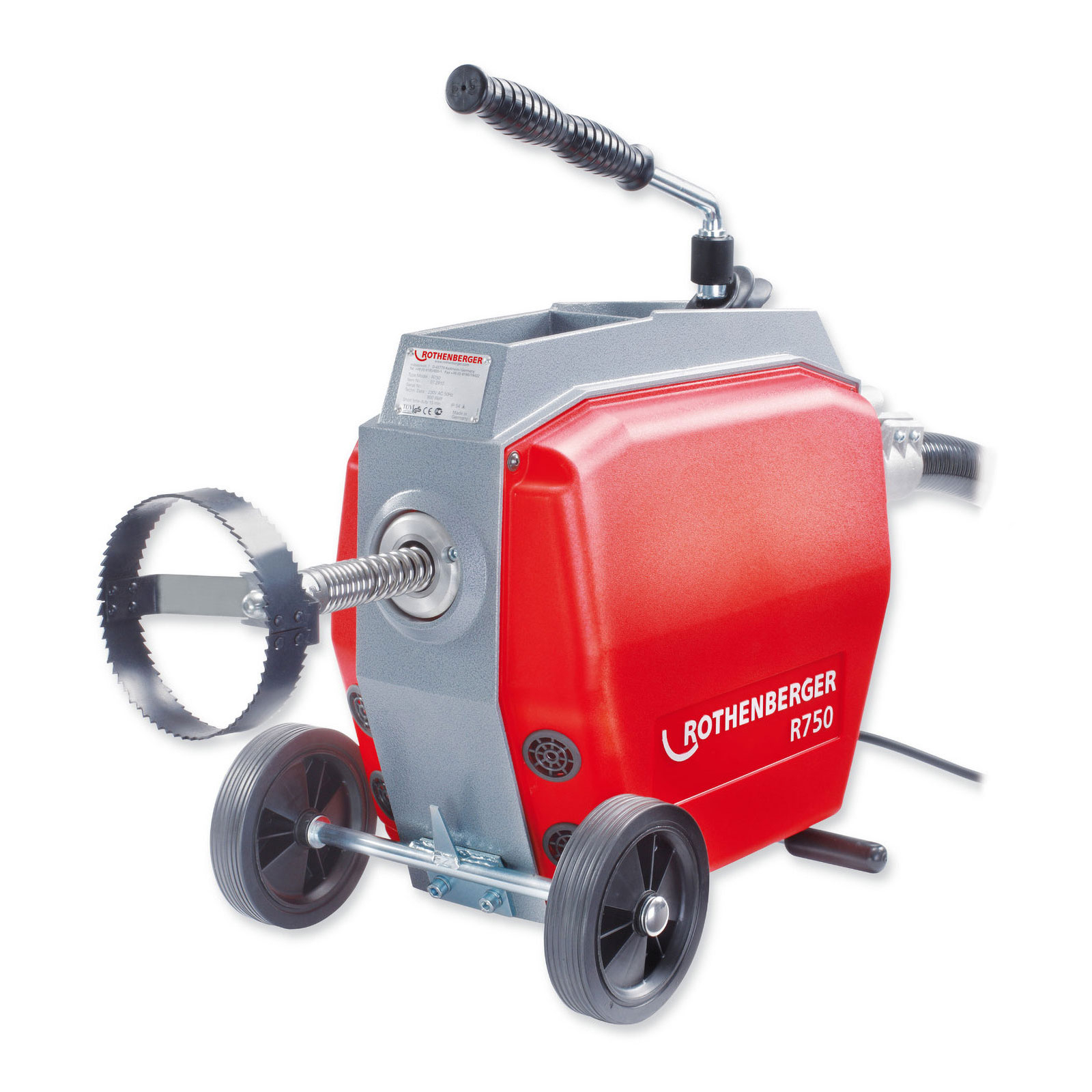 ROTHENBERGER R750, 230V, mit Führungsschlauch  - 72689