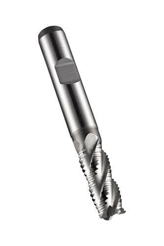 Schaftfräser C407 DIN 844 K D.13mm Schneiden-L.26mm HSS-E-PM Blank 35Grad Z.4