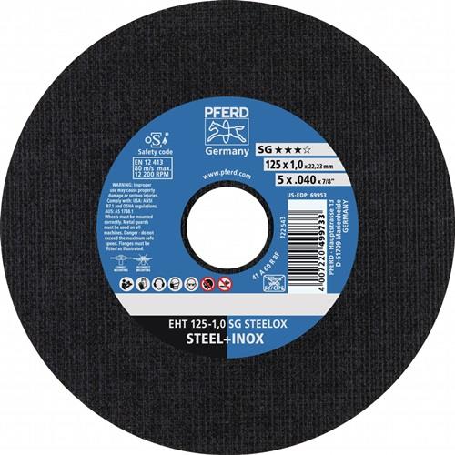PFERD Trennscheibe SG STEELOX Ø 115 x 1 mm gerade - 61340412