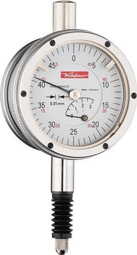 KÄFER Messuhr KM4 SW 3mm Abl.0,01mm m.Stoßschutz - 10126