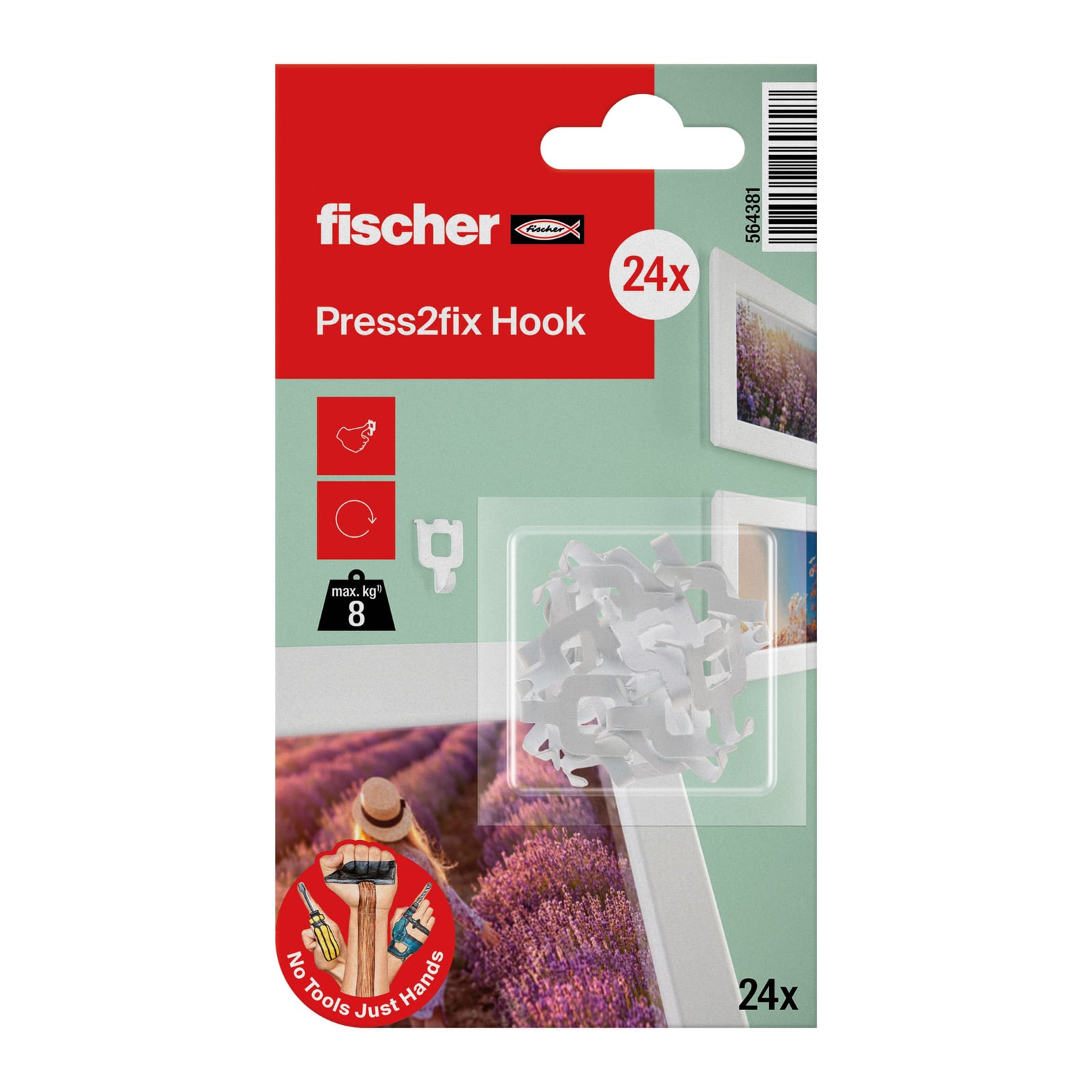 Fischer Bilderkralle Multipack (24 Stk.) - 564381