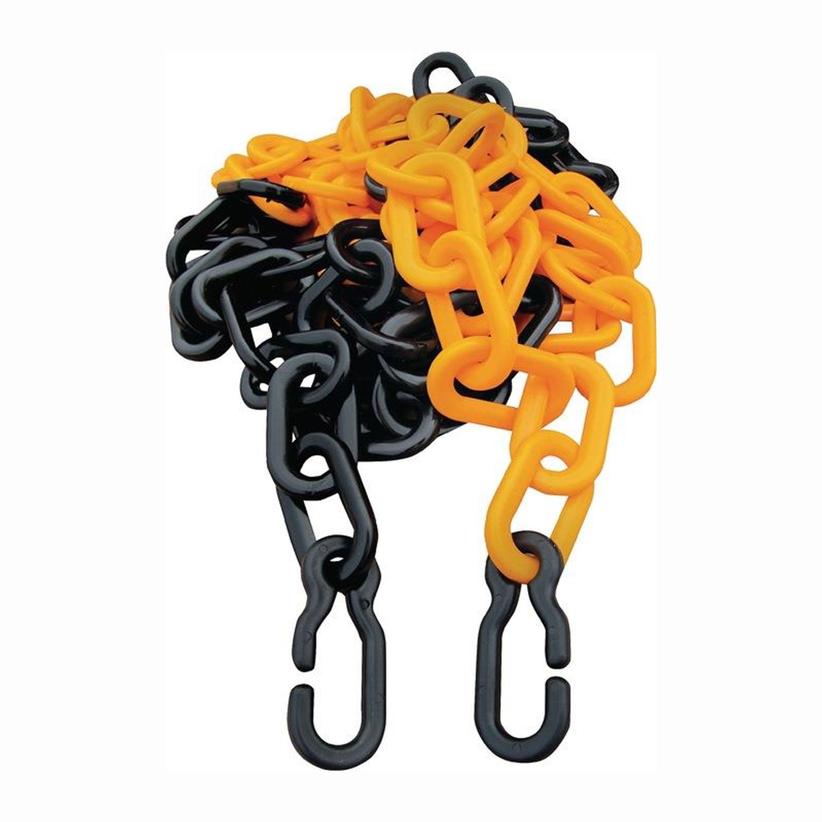 Absperrkette PP gelb/schwarz 9 mm - 13127 GS
