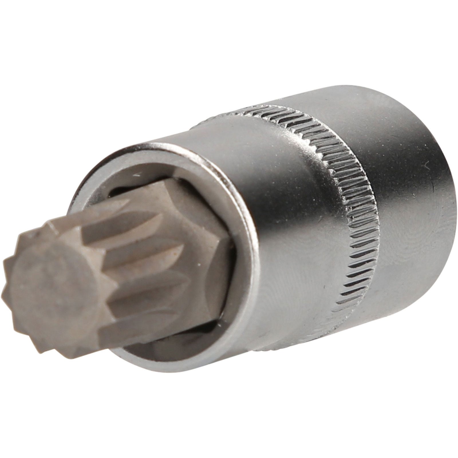 BRILLIANT TOOLS 1/2" Vielzahn-Bit-Stecknuss 55 mm lang M14 - BT022936