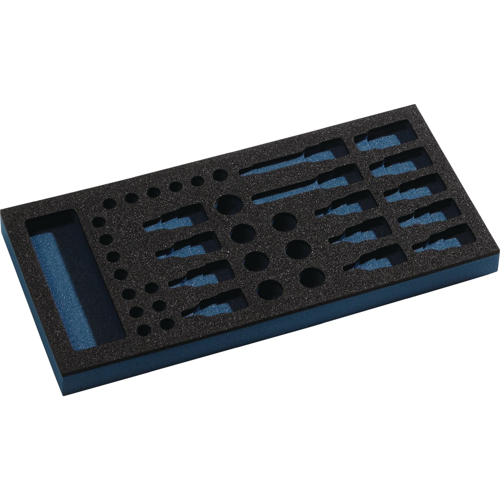 Werkzeugmodul Leereinlage 1/3-Modul 2000 871 250 46-tlg.TECWERK