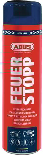 ABUS Löschspray Feuerstopp FS625 FS625 625 ml m.Dauerdruck o.Hal. - 85727 ABUS Löschspray Feuerstopp FS625 FS625 625 ml m.Dauerdruck o.Hal. - 85727