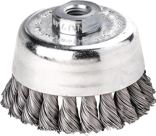 Topfbürste D.65mm M14 Drahtstärke 0,35mm STA 12500min-¹ 1 LESSMANN