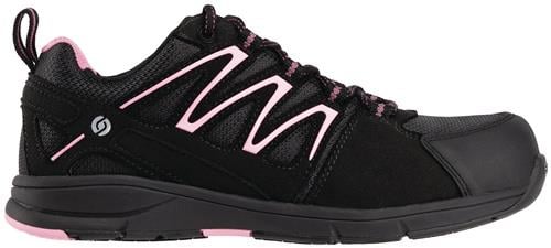 BAAK Damensicherheitsschuh Silvy2 Größe 38 schwarz / magenta - 34252-38
