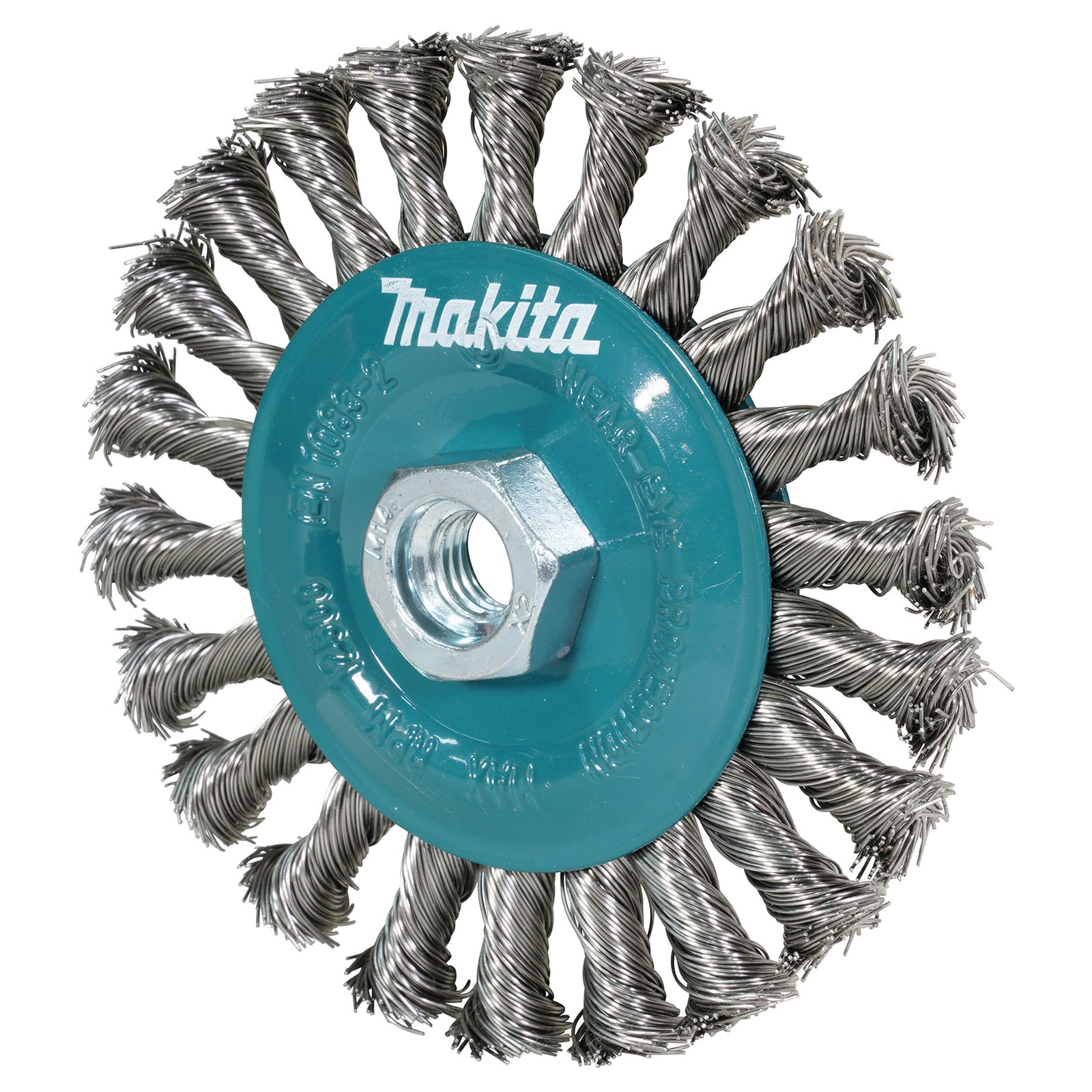Makita Rundbürste gezopft 125xM14 INOX - D-77540