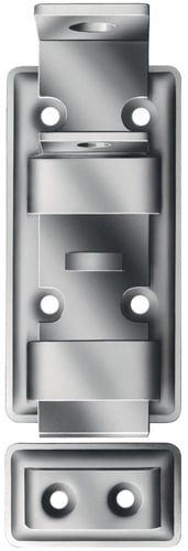 VORMANN Sicherheitsriegel L.48mm B.120mm STA blau verz - 000100120Z