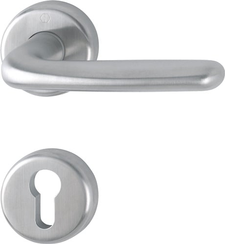 HOPPE Rosettengrt.Cardiff E1850Z/17KV/17KVS VA F69 rd.PZ DIN L/R D/D - 3032948